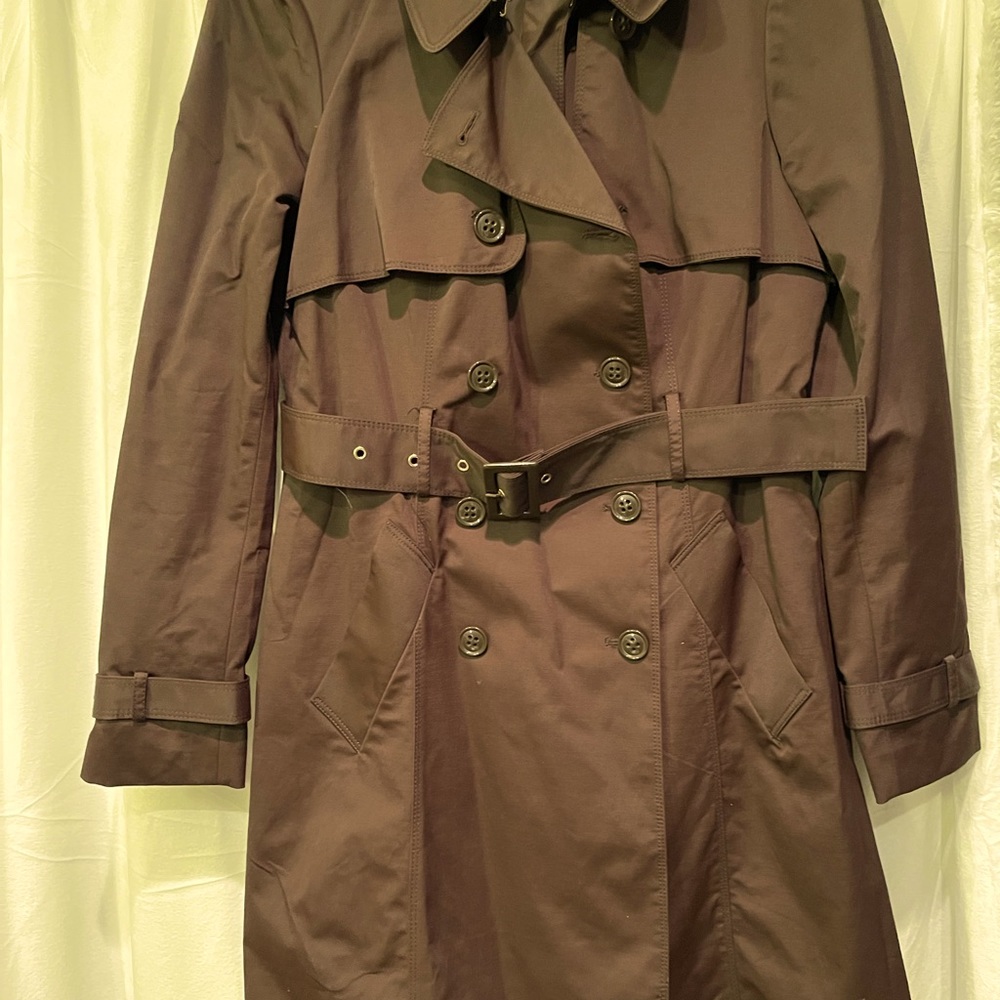 Chocolate Brown Trench Coat
